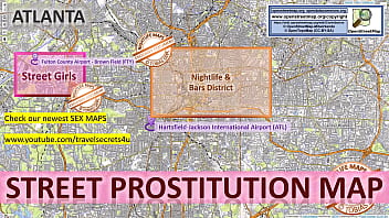 Mapa da Rua Atlanta, Público, Ao ar livre, Real, Realidade, Prostituta, Puta, Prostituta,