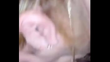 Hot moden blæse min pik