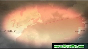 Nuru Massage Avec Gros Seins Asiatique Et Hardcore Baise À L’air