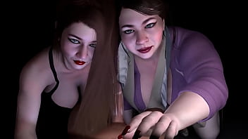 Double Blowjob โดยสองหนาผู้ใหญ่เอเชีย Milfs: 3D หนังโป๊