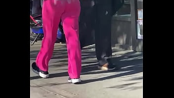 Minha esposa andando rica caboose