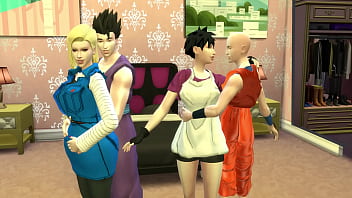 Dragon Ball Porn Hentai Femme Swap Videl et Nro 18